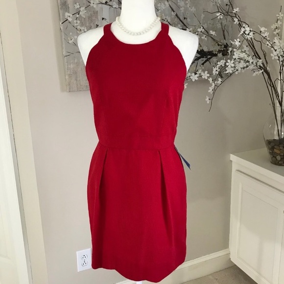 NWT Lauren James Landry Seersucker Dress M - Picture 2 of 8